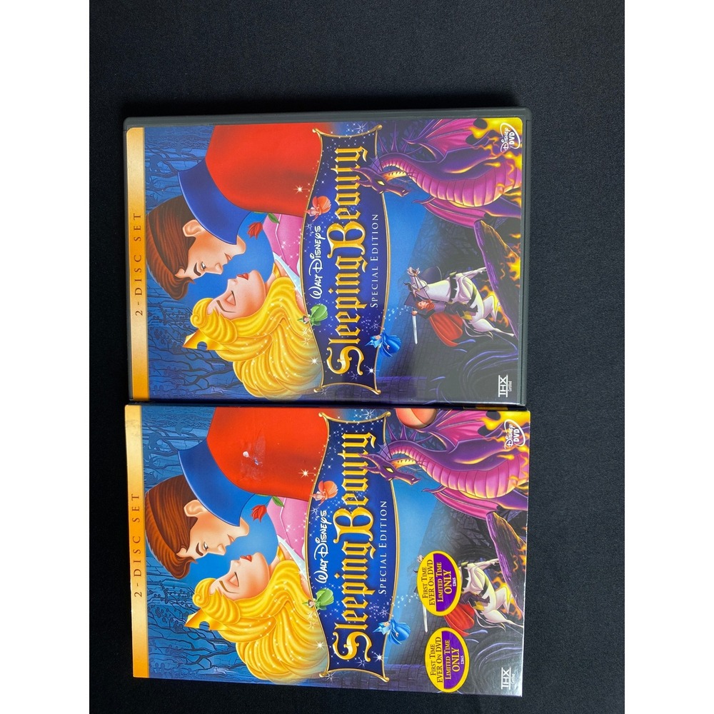 Walt Disney Sleeping Beauty Special Edition 2 Disc Set DVD Movie For